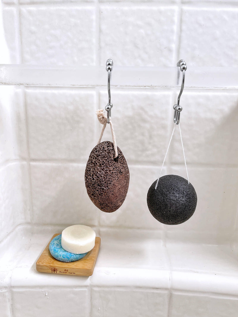 Lava Pumice Stone with Cotton Hanging Loop - Mae It Be Home