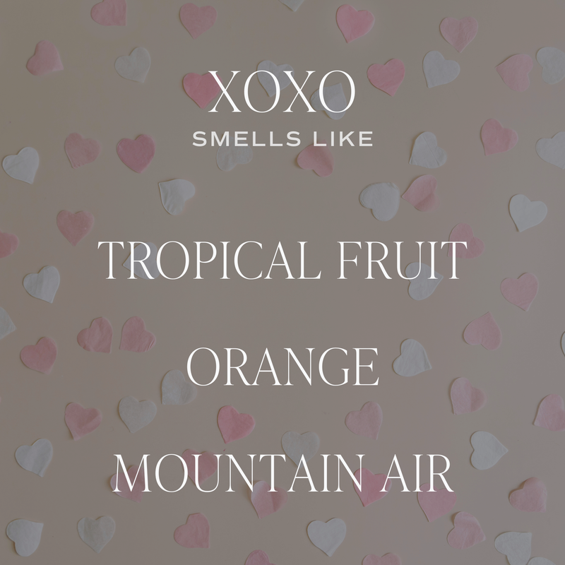*NEW* XOXO 15 oz Soy Candle, Matte Jar - Valentine&