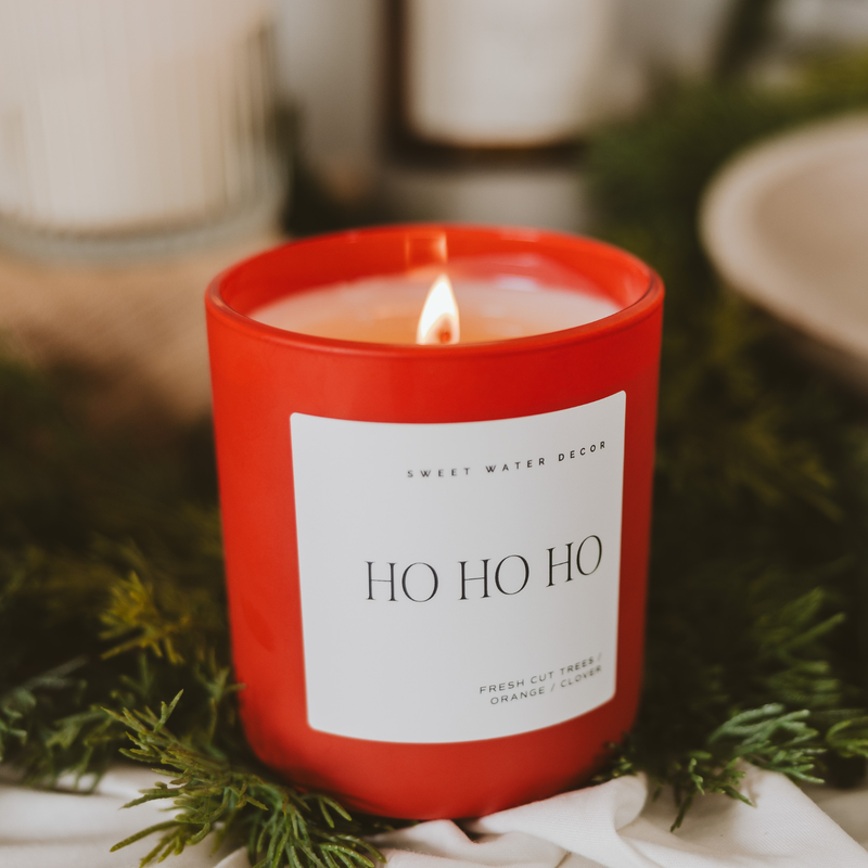 *NEW* Ho Ho Ho 15 oz Soy Candle - Christmas Decor & Gifts