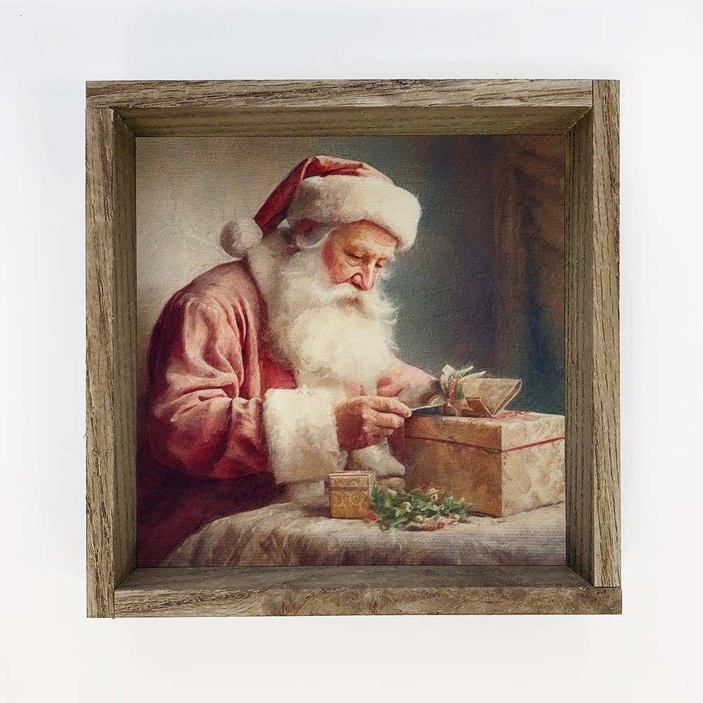 Vintage Christmas Signs -Each will Vary
