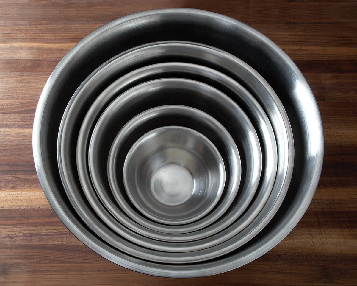 Fox Run Small Stainless Steel Mixing Bowl, 0.5-Quart