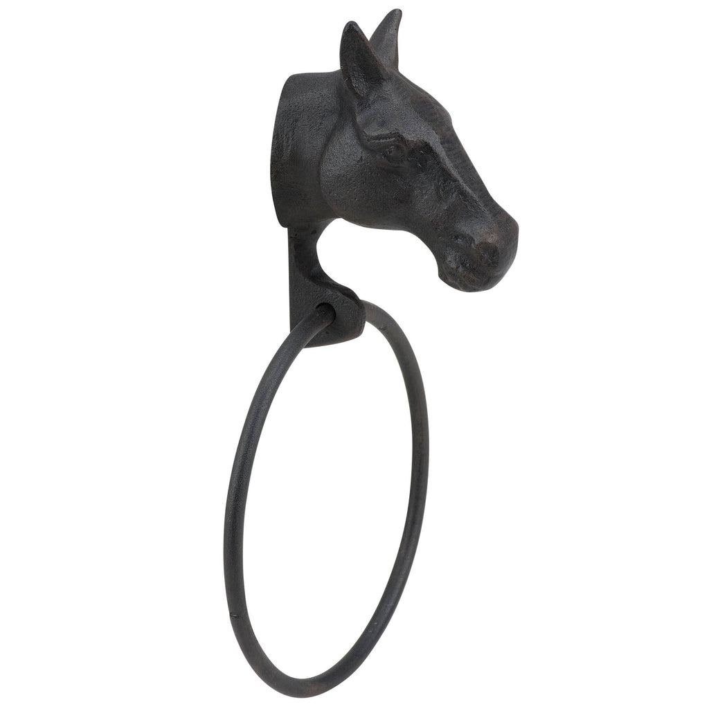 Horse Head Towel Holder