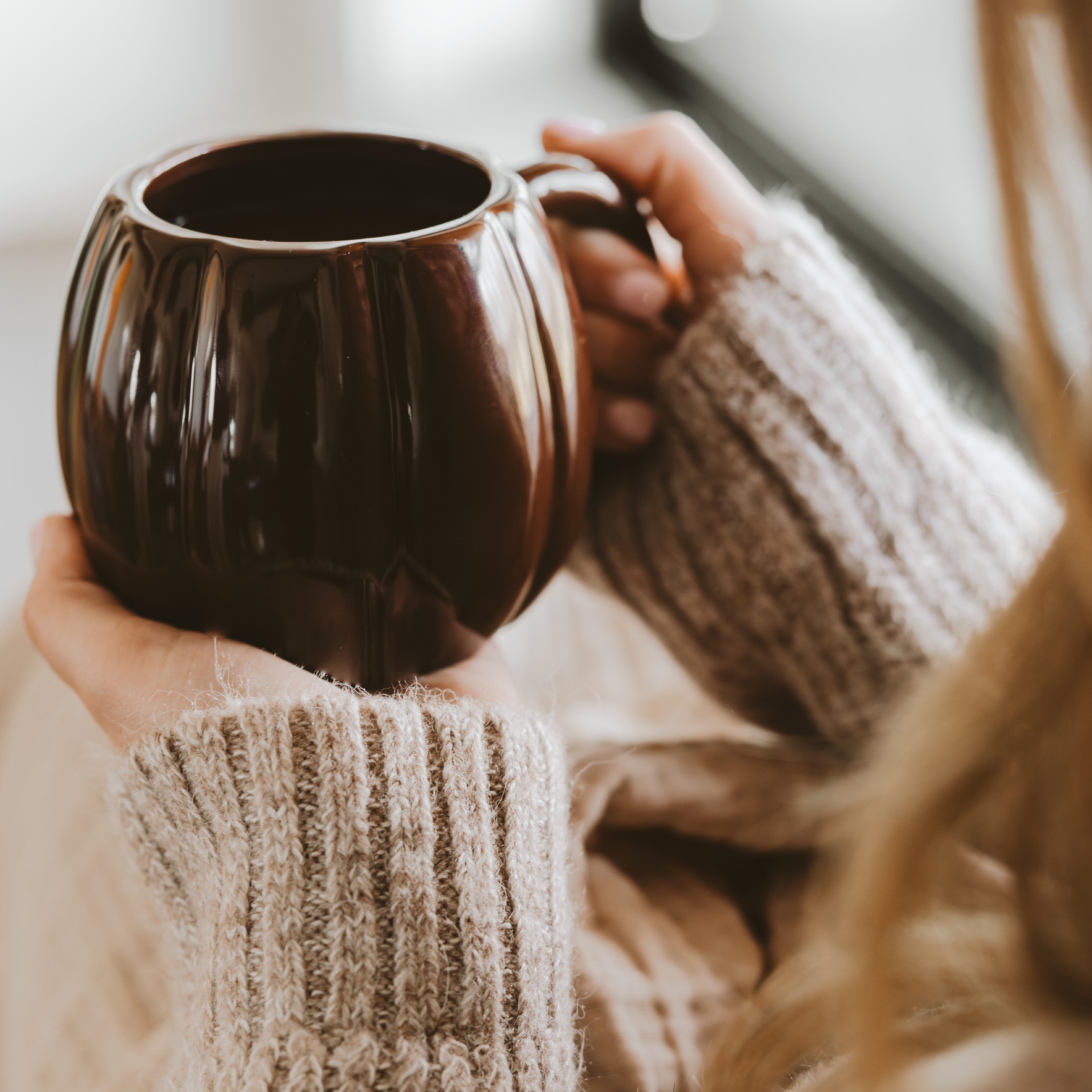 *NEW* Brown Pumpkin Coffee Mug - Fall Decor & Gifts