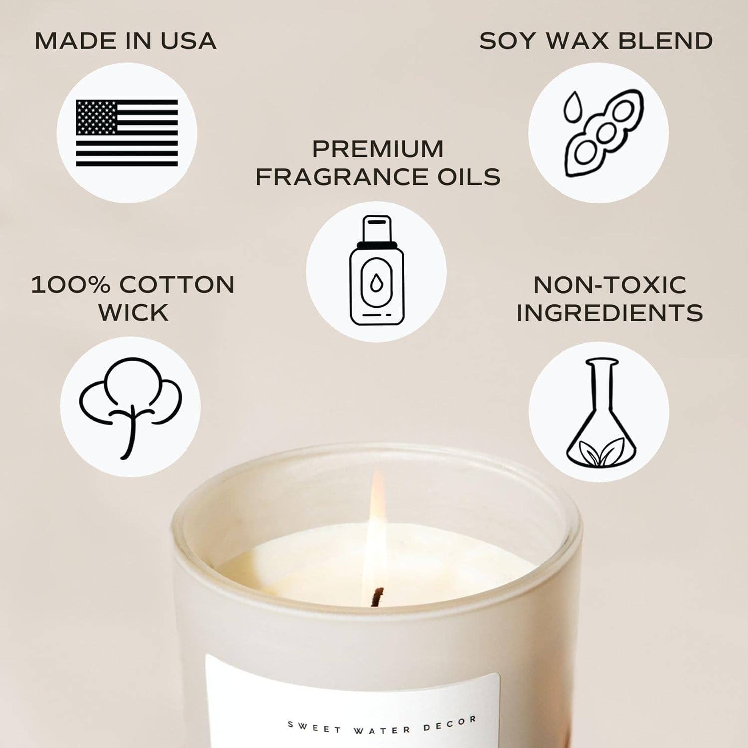 Farmhouse 15 oz Soy Candle - Home Decor & Gifts