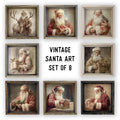 Vintage Christmas Signs -Each will Vary