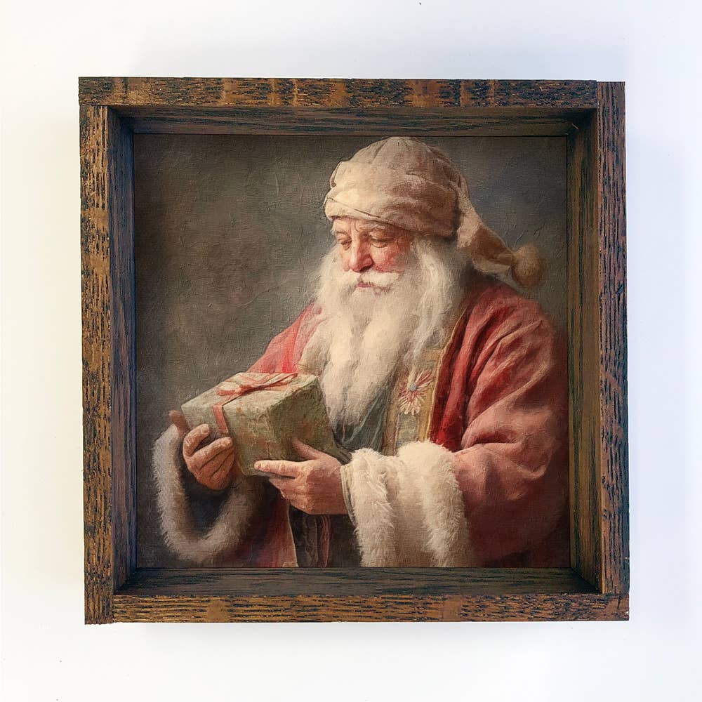 Vintage Christmas Signs -Each will Vary