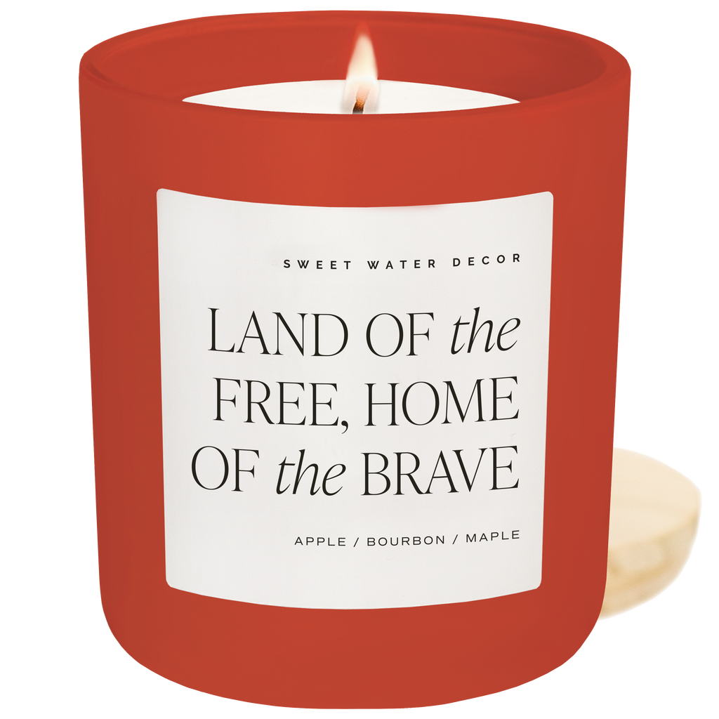 Land of the Free, Home of the Brave 15 oz Soy Candle