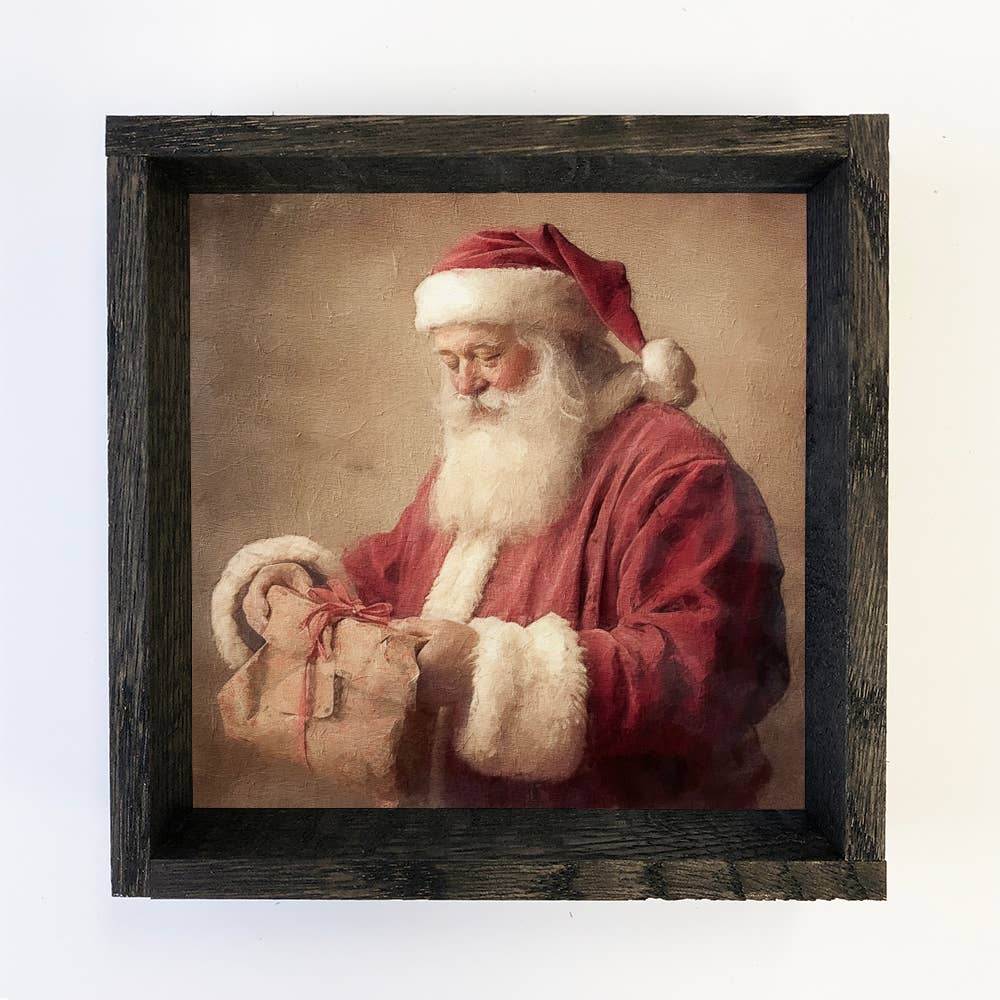Vintage Christmas Signs -Each will Vary