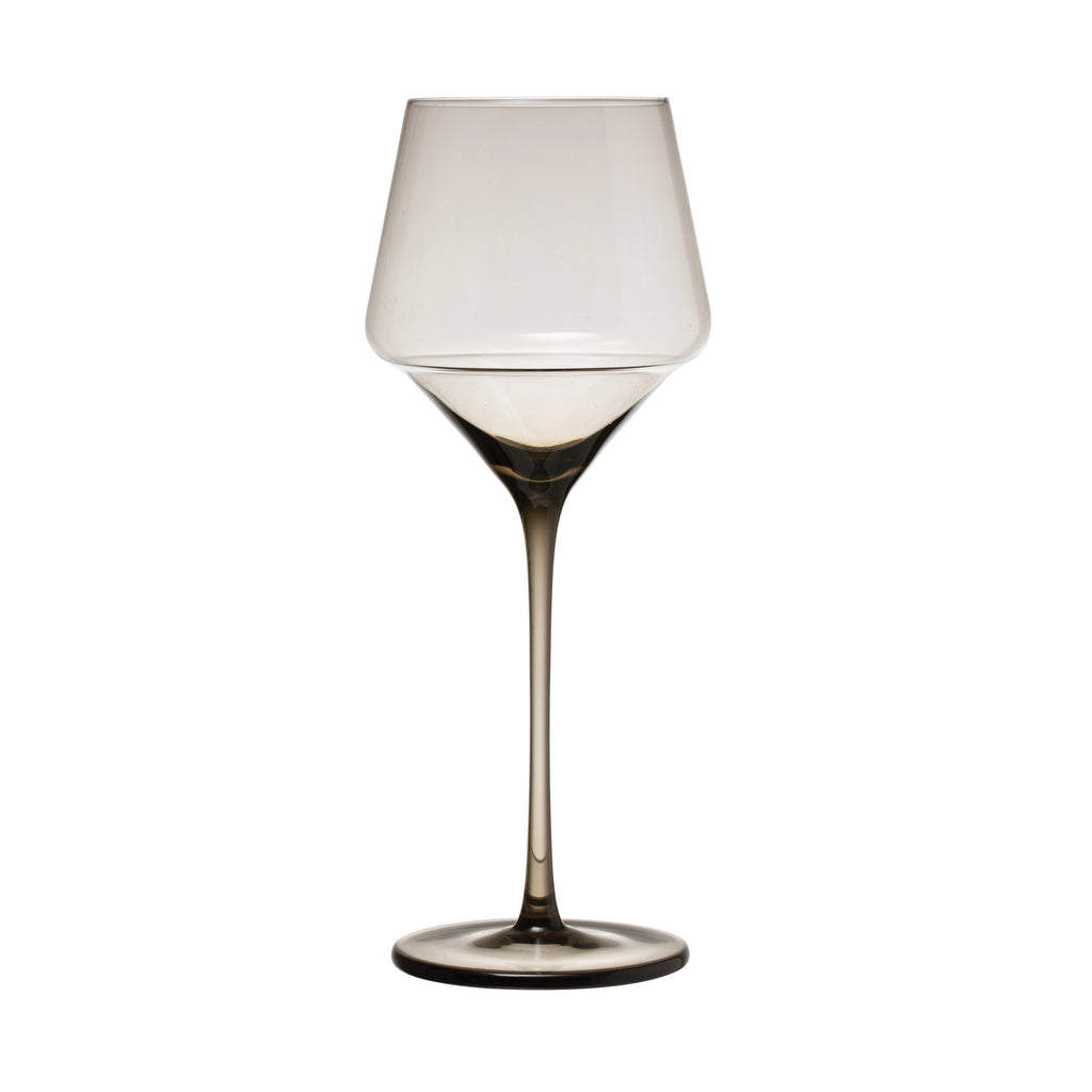 Smokey Wine Glass