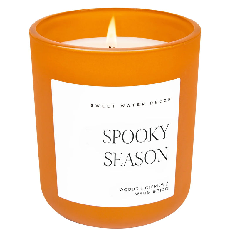 Spooky Season Glass Candle - 15 oz