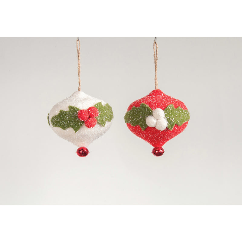 Felt Finial Ornaments