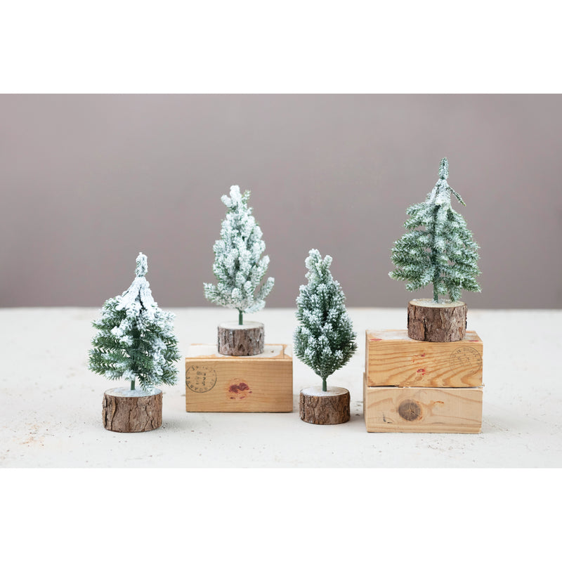 Mini Fauz Pine Christmas Trees