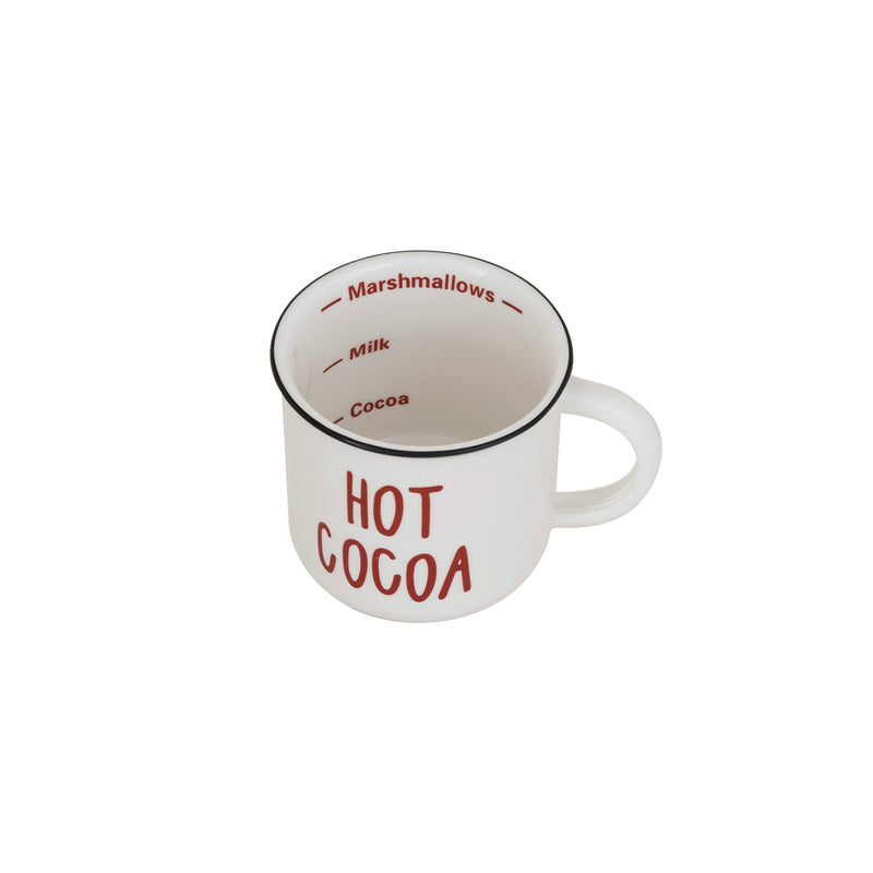 16 oz Stoneware Hot Cocoa Mug