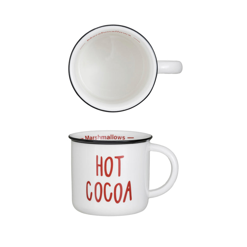 16 oz Stoneware Hot Cocoa Mug