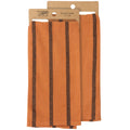 Orange Stripe Kitchen Towel