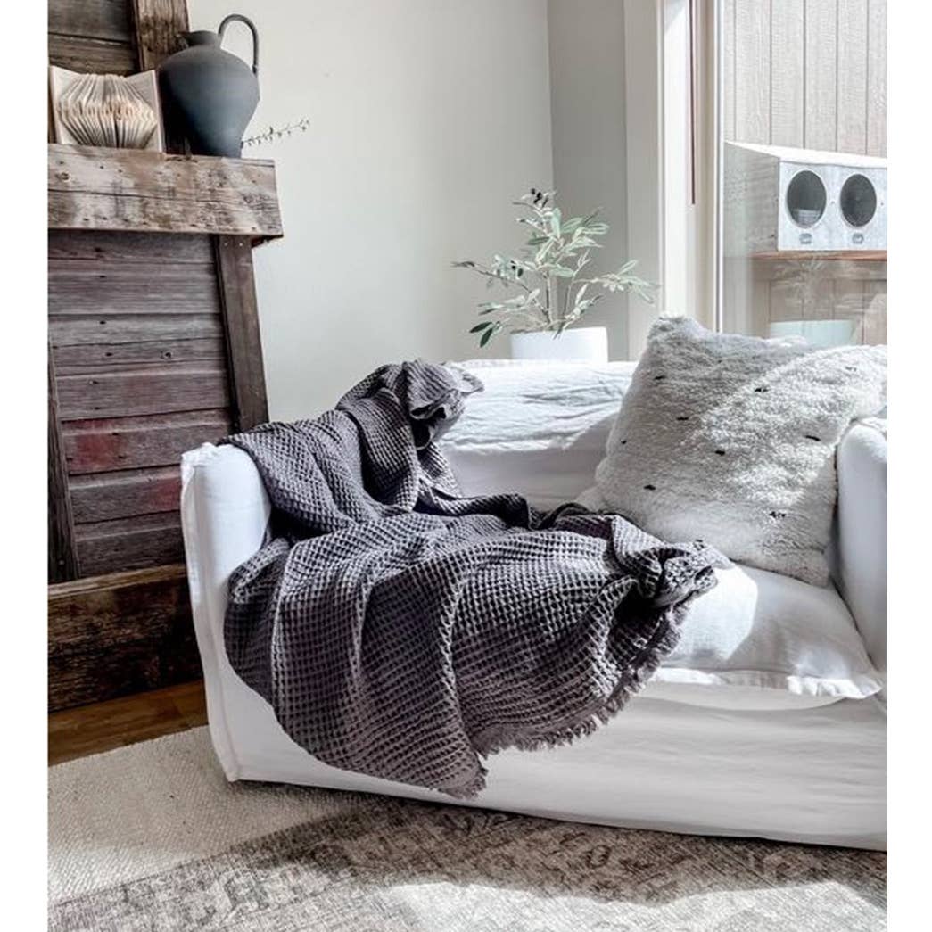 Soft Waffle Turkish Cotton Blankets