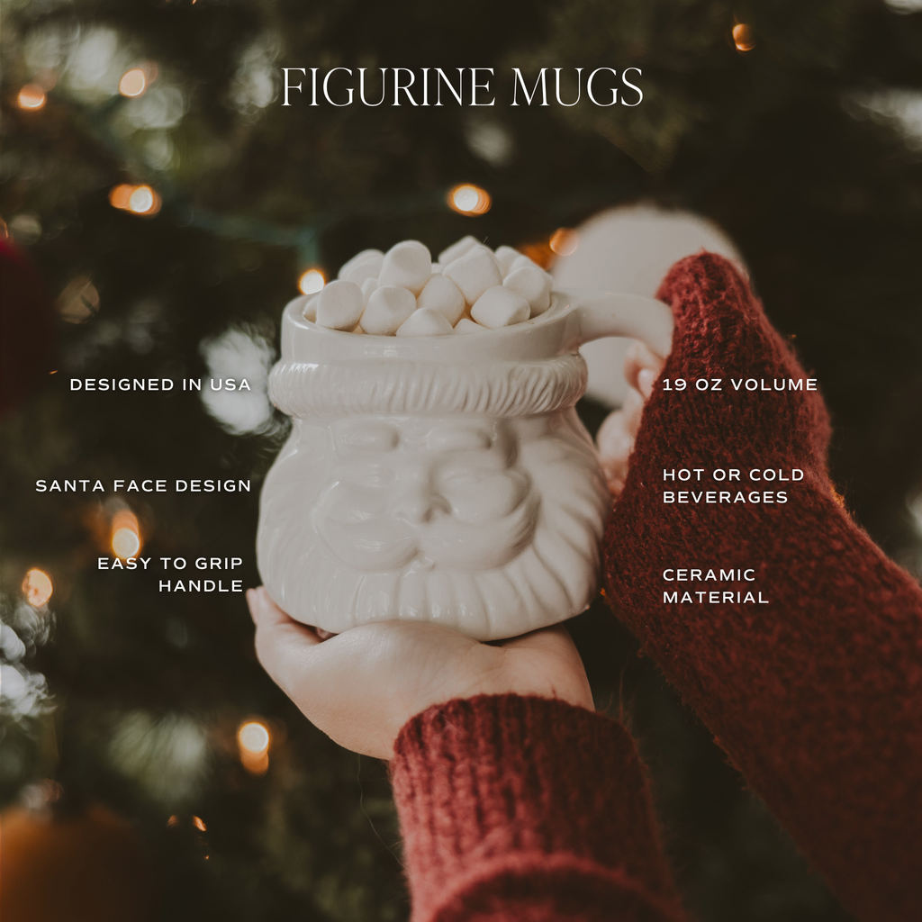 *NEW* Red Hat Santa Coffee Mug - Christmas Decor