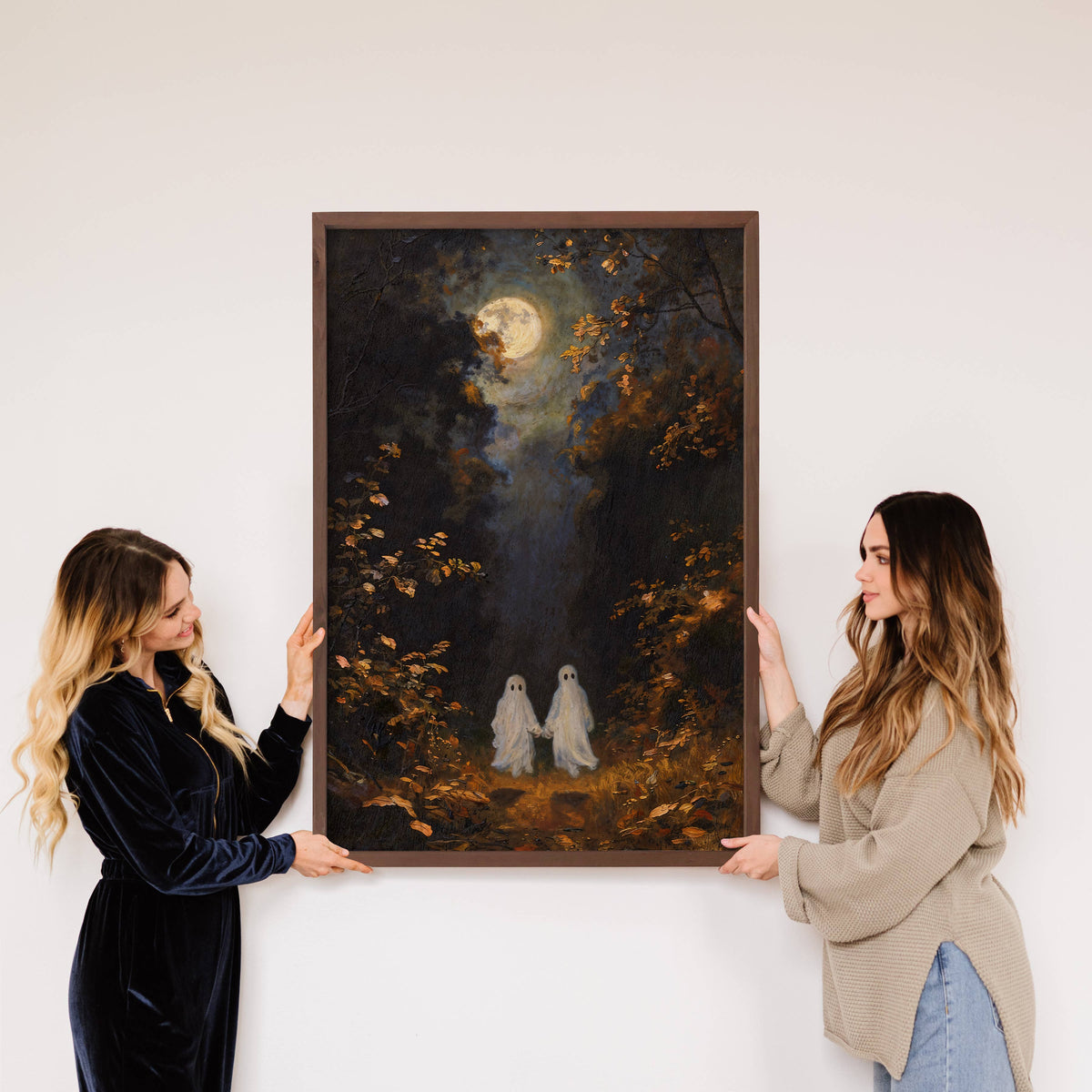 Ghost Friends in a Dark Forest - Modern Farmhouse - Entryway