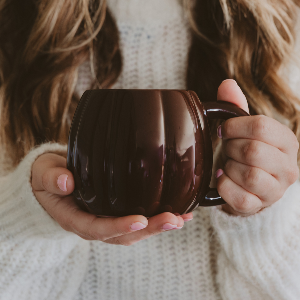 *NEW* Brown Pumpkin Coffee Mug - Fall Decor & Gifts