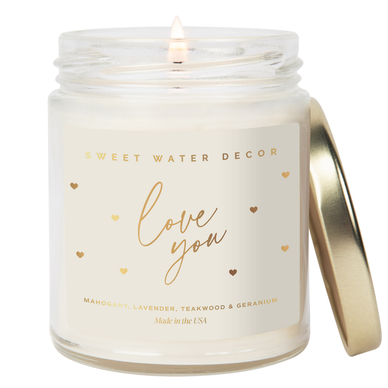 *NEW* Love You 9 oz Candle - Valentine&