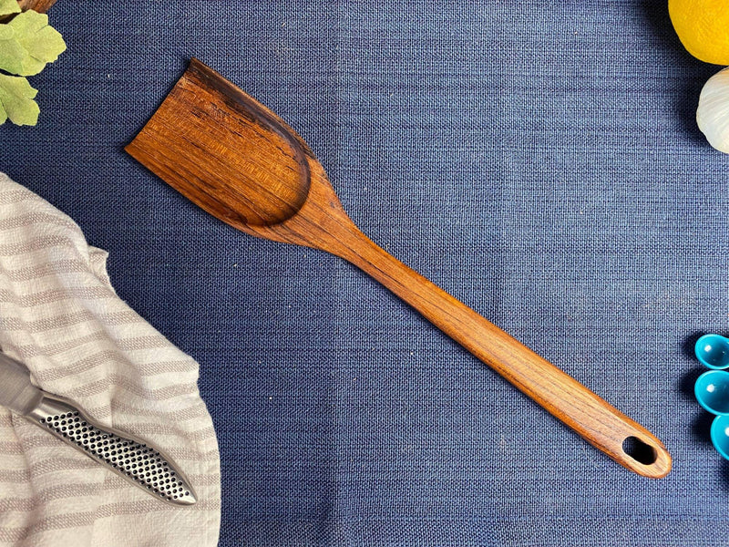 Rustic Handle Wooden Scraping Spoon - Mae It Be Home