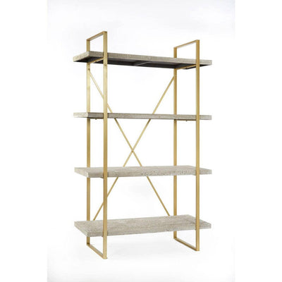 Emma Bookshelf in Antique White - Mae It Be Home