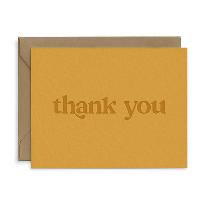 Thank You Card Serif - Mae It Be Home